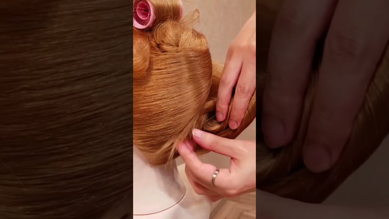 質感で魅せるヘアセット