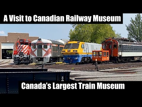 Visite du Musée ferroviaire canadien – le plus grand musée ferroviaire du Canada