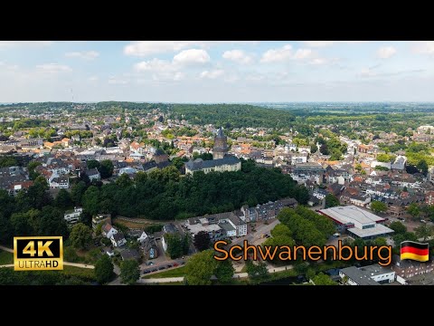 SCHWANENBURG KLEVE 🇩🇪 by DRONE - 4K [Ultra HD]
