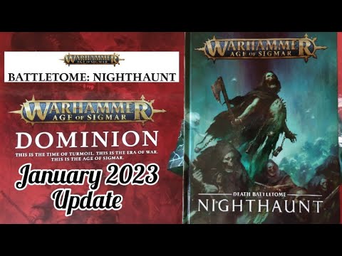 FAQ AoS Nighthaunt January 2023 [ENG] Dominion Update