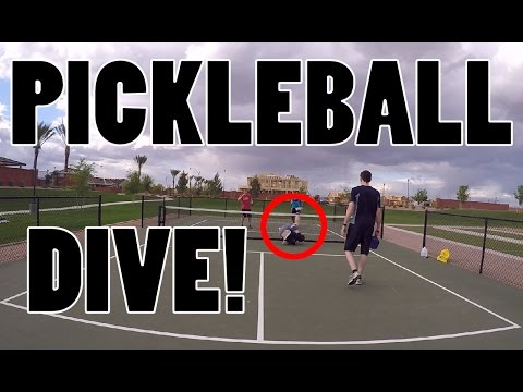 Pickleball Dive!