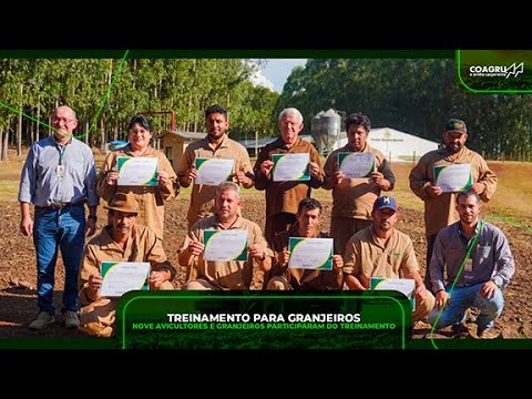 Coagru Informativo - Treinamento para granjeiros reforça boas práticas na avicultura