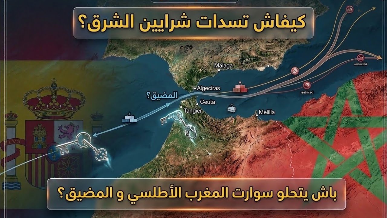 زلزال هرمز بين المضيق و الداخلة: كيفاش تسدات شرايين الشرق باش يتحل ساروت المغ