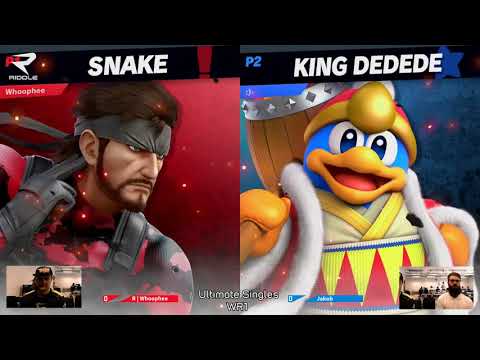 Trondheim Monthly 19 - Whoophee (Snake) Vs. Jakob (DDD, Ganondorf) - Ultimate WR2
