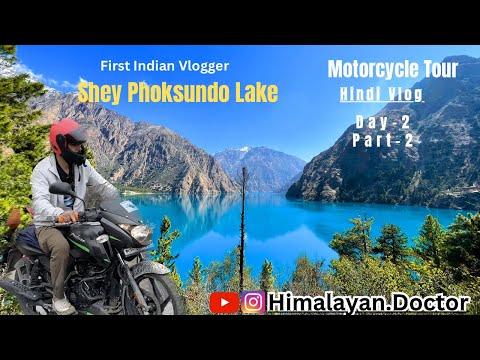 India To Shey Phoksundo Lake Dolpa Nepal Bike Ride | Tallo bagar to Dunai | Day-2 Part-2 #offroad