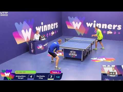 WINners CUP table 2  08.10 Aristarkhov Sergei - Kurilenko Oleg 18:00