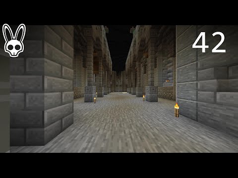 Madpie - Minecraft Survival #42 Necropolis fantasy underground city #4 Cathedral beginnings and brewing
