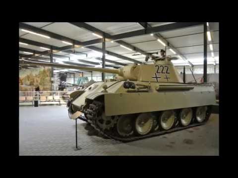 Panther Tank, 222,  parked on display , Overloon, Netherlands