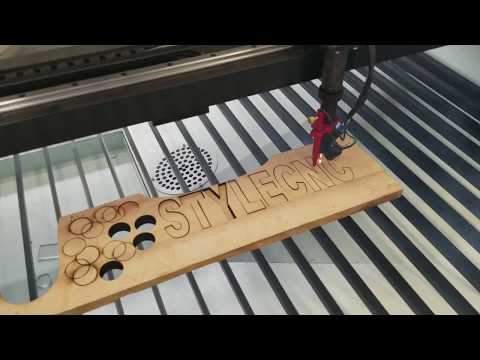 Low Cost 4x8 CO2 Laser Cutting Machine 300W for Sale