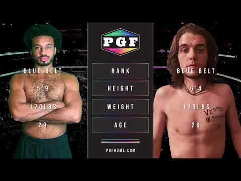 PGF Match of the Night -Day 2 (Marcus Elkins vs Randy Roden) Brazilian Jiu Jitsu League PGF Season 3