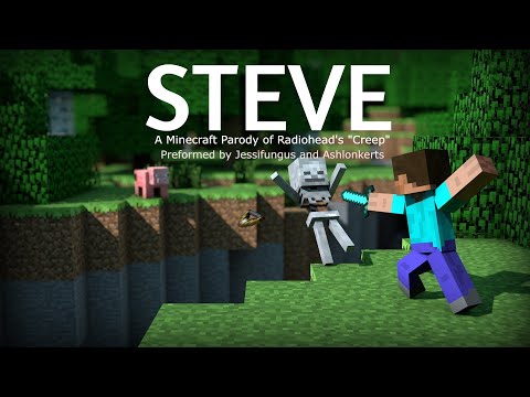 "Steve" - A Minecraft Parody of Radiohead's "Creep"
