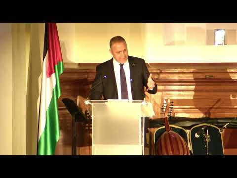 "No justice, no peace," says Palestinian Ambassador to the UK Dr Husam Zomlot at #Nakba75 event
