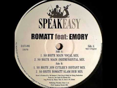 Romatt feat: Emory – So Brite (Main Vocal Mix)