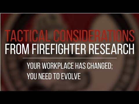 Tactical Consideration: Your Workplace Has Changed: You Need to Evolve