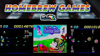 Go-Go BunnyGun - 1 Stage Demo - New Zx Spectrum Game - 2025