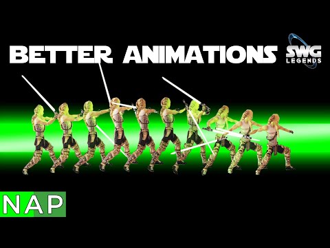 Better Lightsaber Animations For Star Wars Galaxies - SWG Legends Guide
