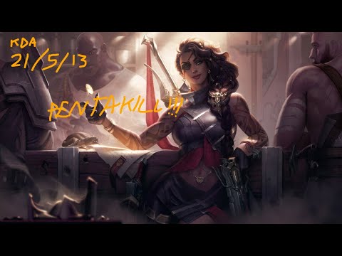 EH03 LOL - Samira/Pyke VS Miss Fortune/Thresh ADC 21/5/13 PENTAKILL!!!