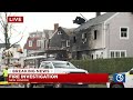VIDEO: People told to evacuate homes in area of New London due to house fire
