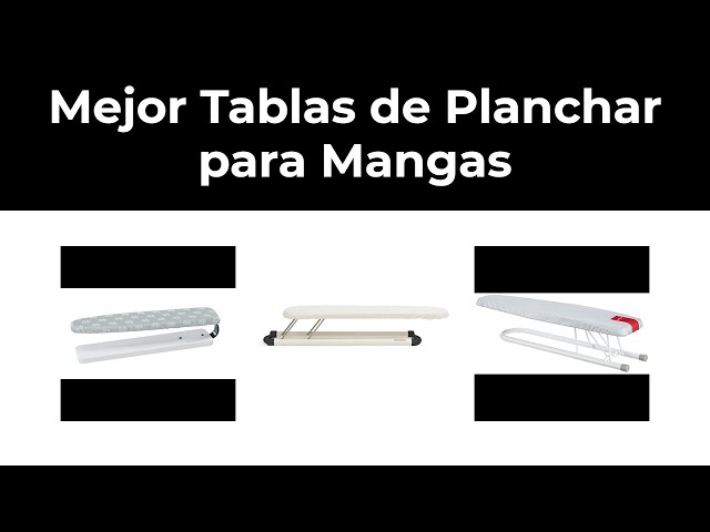 Vídeo relacionado con WENKO Planchamangas - Tabla para planchar mangas con funda decorativa, Metal, 52 x 14 x 12 cm, Blanco