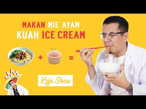 #KEJUSHOW Kevin Julio Jawab QnA Sambil Makan Mie Ayam Kuah Ice Cream