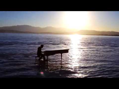 Dubstep Piano on the lake   Radioactive   With William Joseph   4K
