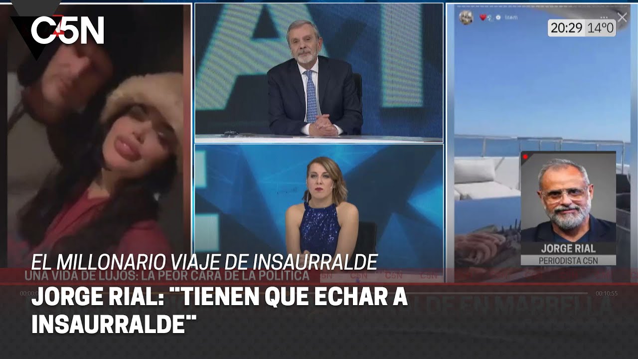 La OPINIÓN de JORGE RIAL sobre el ESCÁNDALO de INSAURRALDE