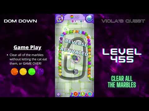 Viola's Quest 🟣🟠🔴 / Level 455 / Dom Down