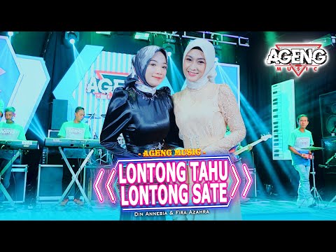 LONTONG TAHU LONTONG SATE - Din Annesia & Fira Azahra ft Ageng Music (Official Live Music)