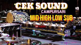 Download lagu CEK SOUND CAMPURSARI UNTUK SOUND SYSTEM ANDA MID HIGH LOW SUB JAMIN MANTAP LUR! mp3
