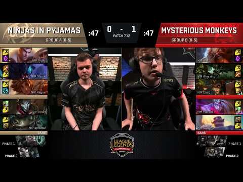 NIP vs MM Highlights Game 2 | EU LCS Summer 2017 W5D1 | Ninjas in Pyjamas vs Mysterious Monkeys