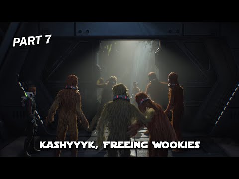 STAR WARS Jedi: Fallen Order  | Part 7 - Kashyyyk: Free the Wookies & Destroy the Imperial Refinery