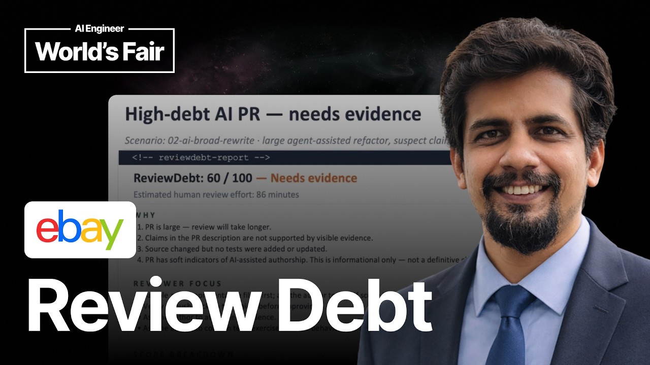Review Debt: Sachin Gupta on AI's Hidden Cost in Software Development - AI Engineer