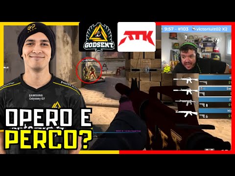 GODSENT vs ATK (Mirage - Mapa 1) Qualifier ESL Challenger Valencia - Gaules