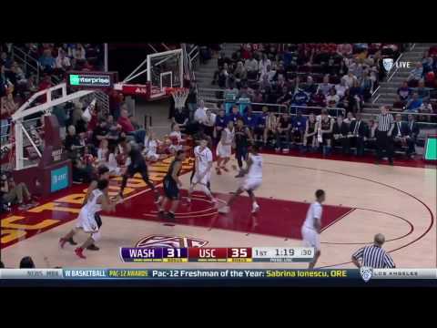 Men's Basketball: USC 74, Washington 58 - Highlights 3/4/17
