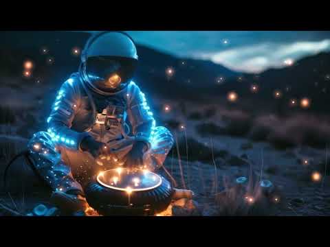 Daniel Waples' Space Handpan Music Session | Relaxing Handpan Music (meditative, melodic)