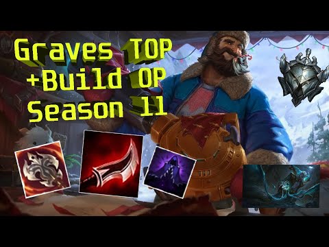 GRAVES TOP SEASON 11 NEW+OP Build/ GRAVES VS VLADIMIR.