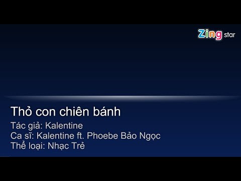 [Karaoke] Thỏ Con Chiên Bánh - Kalentine ft Phoebe Bảo Ngọc