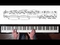 Bach Prelude No.2 from “12 Short Preludes” for Intermediary Pianists [BWV 939]