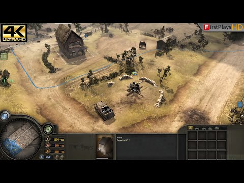 Company of Heroes: Opposing Fronts (2007) - PC Gameplay 4k 2160p / Win 10