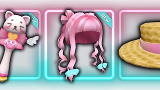 HURRY, NEW FREE PINK HAIR AND ITEMS! 💅✨