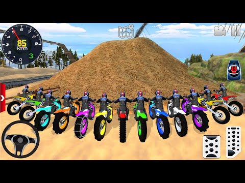 Juego de Motos - Motor Dirt Bikes Extreme driving - best Multiplayer game 2018 - Android IOS [FHD]