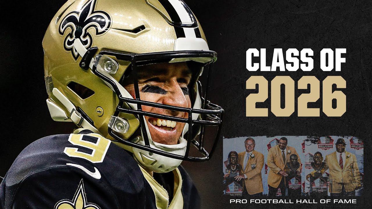 Saints Legends Welcome Drew Brees to Pro Football Hall of Fame