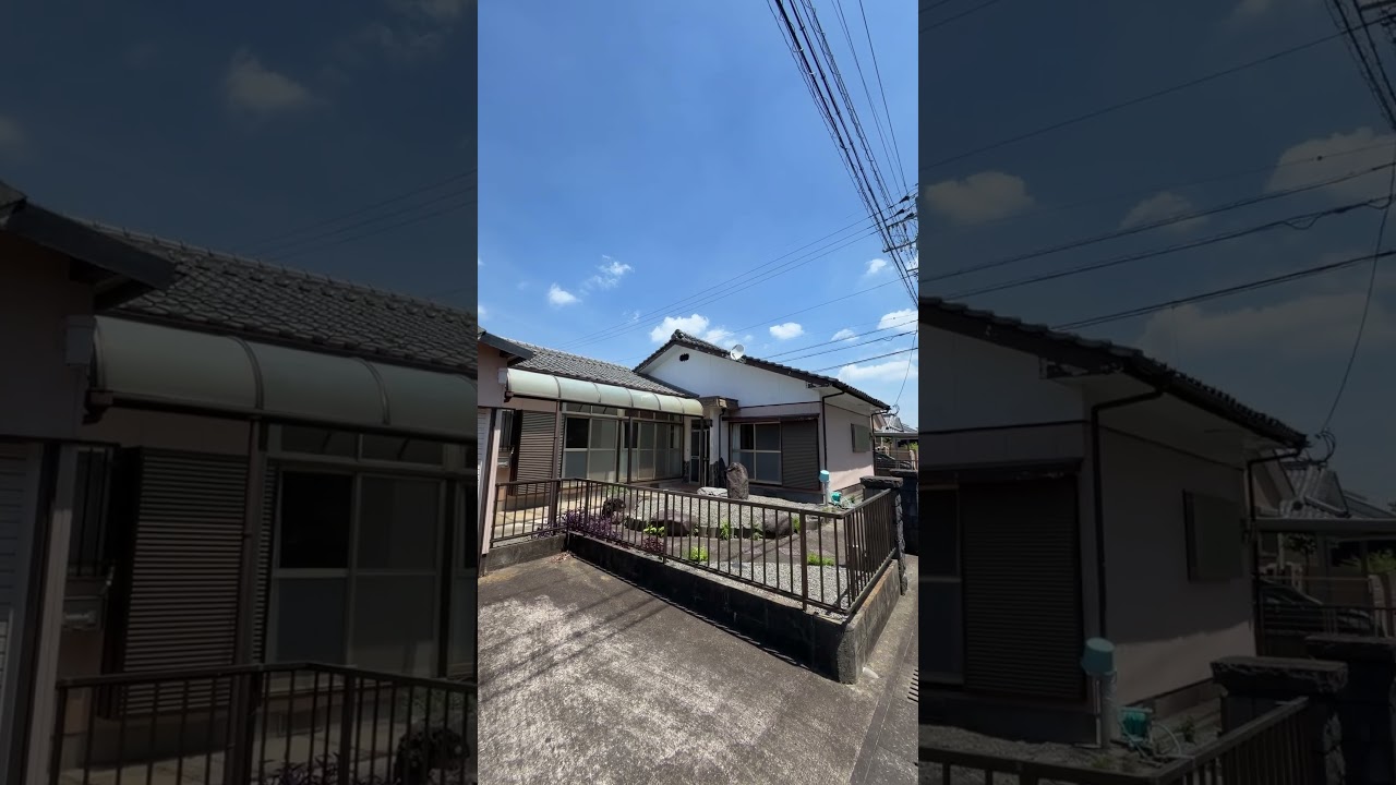 【蓑原町】愛車と暮らす角地平屋、DIYで仕立てる基地時間