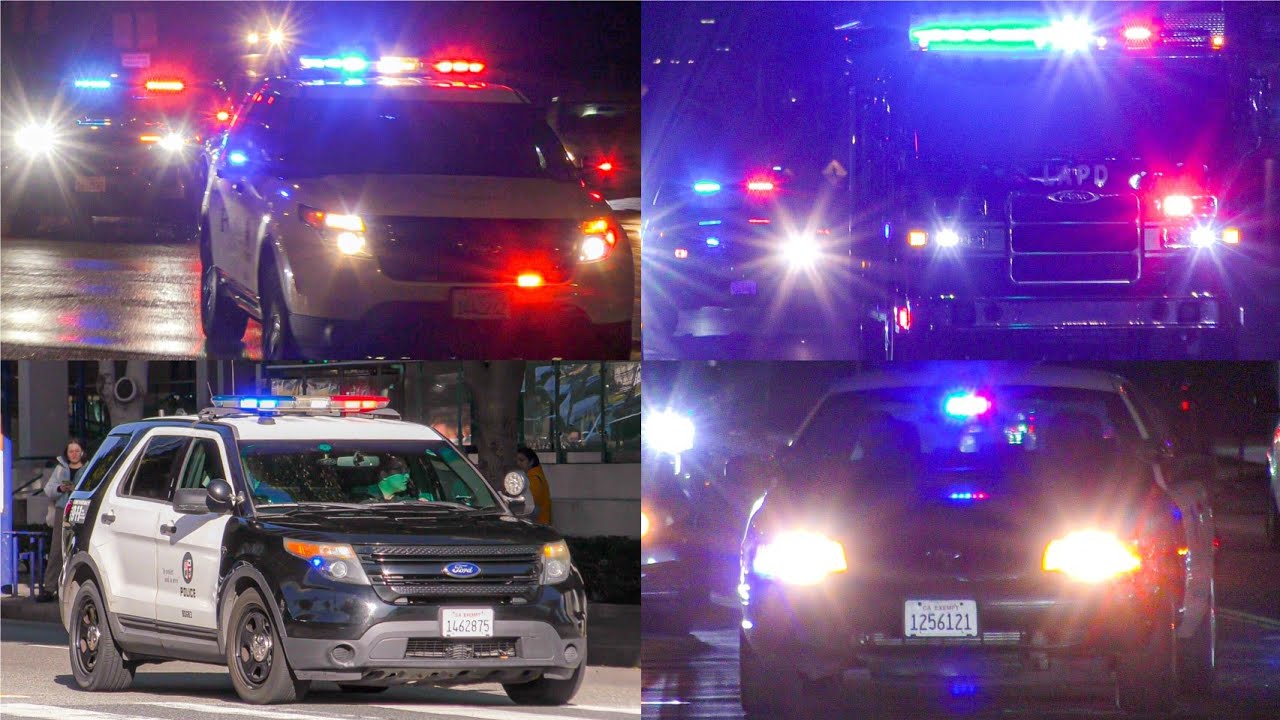 LAPD Responding Code 3 (Compilation 32)