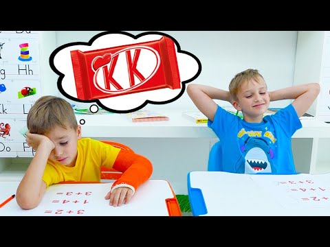 Vlad et Niki Premier jour d'école