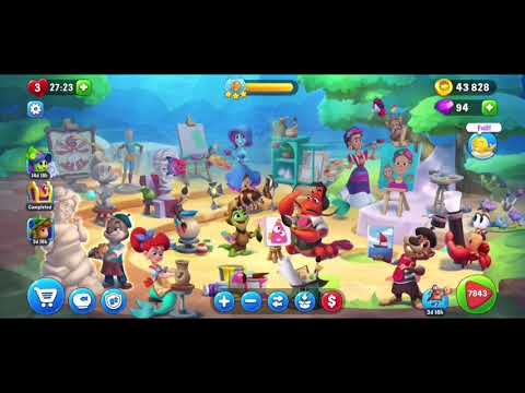 Fishdom 7843 Hard Level - NO 💣🧨💥