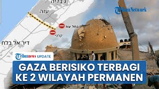 Gaza Terancam Terbelah 2, Garis Kuning Bisa Jadi Batas Permanen di Tengah Gagalnya Rencana Damai AS