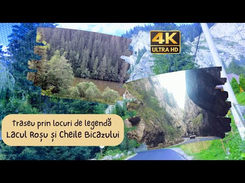 Route through legendary places - Red Lake and Bicaz Gorges- 4K60fps