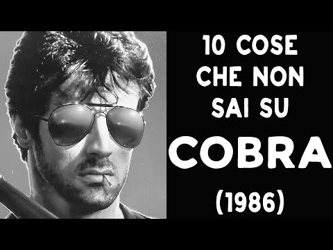 10 COSE CHE NON SAI SU COBRA | 1986 | THE 80s DATABASE