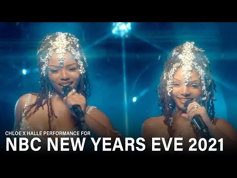Chloe x Halle perform "Do It" for NBC's New Year's Eve 2021 Show